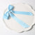 Women's Sweet Solid Color Bow Knot Cloth Handmade Hair Clip