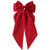 Women's Sweet Solid Color Bow Knot Cloth Handmade Hair Clip