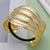 Women's Sweet Solid Color Metal Hair Tie