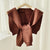 Women's Sweet Solid Color Polyester Shawl