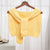 Women's Sweet Solid Color Polyester Shawl