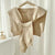 Women's Sweet Solid Color Polyester Shawl