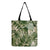 Women's Tropical Leaf Shopping Bags