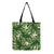 Women's Tropical Leaf Shopping Bags