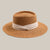 Women's Vacation Beach Solid Color Flat Eaves Straw Hat