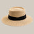 Women's Vacation Beach Solid Color Flat Eaves Straw Hat