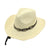 Women's Vacation Beach Solid Color Wide Eaves Straw Hat