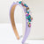 Women's Vacation Classic Style Geometric Alloy Glass Hair Band