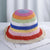 Women's Vacation Flower Curved Eaves Sun Hat