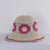 Women's Vacation Flower Curved Eaves Sun Hat