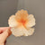 Women's Vacation Flower Plastic Resin Stoving Varnish Hair Claws