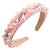 Women's Vacation Modern Style Classic Style Round Water Droplets Alloy Cloth Beaded Inlay Glass Drill Pearl Hair Band