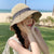 Women's Vacation Simple Style Bow Knot Big Eaves Sun Hat