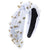 Women's Vacation Simple Style Classic Style Heart Shape Knot Cloth Inlay Rhinestones Pearl Hair Band