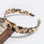 Women's Vacation Simple Style Leopard Acetic Acid Sheets Hair Band