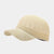 Women's Vacation Simple Style Solid Color Curved Eaves Baseball Cap