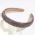 Women's Vacation Simple Style Solid Color Rhinestone Hair Band