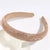 Women's Vacation Simple Style Solid Color Rhinestone Hair Band