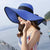 Women's Vacation Solid Color Bowknot Big Eaves Straw Hat