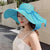 Women's Vacation Solid Color Bowknot Big Eaves Straw Hat