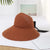 Women's Vacation Solid Color Bowknot Big Eaves Sun Hat