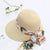 Women's Vacation Solid Color Bowknot Straw Hat