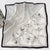 Women's Vacation Starry Sky Brocade Printing Silk Scarves