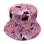 Women's Vacation Sweet  Printing Wide Eaves Bucket Hat