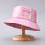 Women's Vacation Sweet Solid Color Big Eaves Bucket Hat