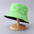 Women's Vacation Sweet Solid Color Big Eaves Bucket Hat