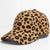 Women's Vintage Style Cool Style Leopard Curved Eaves Baseball Cap