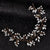 Women's Wedding Bridal Flower Alloy Resin Rhinestone Hair Band