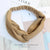 Womens Water Droplet Cross Elastic  Cloth Hair Accessories Nhof121143