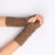 Wool Gloves Winter Cold-proof Knitted Warm Half-finger Computer Gloves Autumn And Winter  Women's Thickened Winter Sleeves