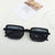 Y2K Vacation Solid Color Pc Resin Square Full Frame Women's Sunglasses