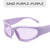 Y2k Cool Style Solid Color Ac Cat Eye Full Frame Women's Sunglasses