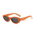 Y2k Modern Style Geometric Pc Oval Frame Full Frame Women's Sunglasses