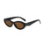 Y2k Modern Style Geometric Pc Oval Frame Full Frame Women's Sunglasses