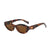 Y2k Modern Style Geometric Pc Oval Frame Full Frame Women's Sunglasses