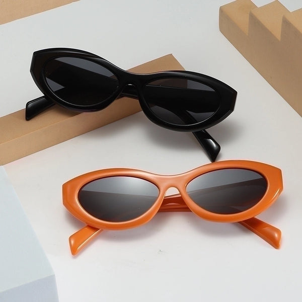 Y2k Modern Style Geometric Pc Oval Frame Full Frame Women's Sunglasses