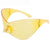 Y2k Punk Geometric Pc Polygon Frameless Men's Sunglasses