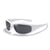 Y2k Punk Solid Color Pc Square Full Frame Women's Sunglasses