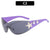 Y2k Streetwear Star Pc Special-shaped Mirror Frameless Glasses