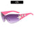 Y2k Streetwear Star Pc Special-shaped Mirror Frameless Glasses