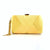 Yellow Red Wine Red Satin Silk Solid Color Tassel Square Evening Bags