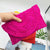 Yellow Rose Red Red Straw Solid Color Square Evening Bags