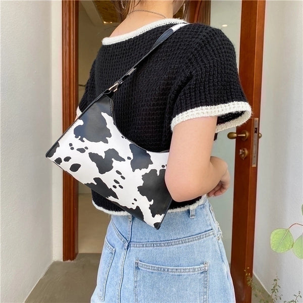 Zebra Leopard Striped One-shoulder Underarm Bag Wholesale