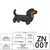 Zhinuo Computer Cartoon Puppy Embroidered Cloth Sticker Cute Pet Animal Embroidered Sticker DIY Dog Glue Ironing Embroidered Sticker