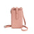 Zipper Fashion Solid Color  Lightweight  Mobile Phone Bag Change PU Advanced Sense Mobile Phone Bag Crossbody Women