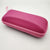 Zipper Myopia Glasses Case Fabric Personality Slant Myopia Glasses Case Hook Foreign Trade Rhombus Glasses Storage Box